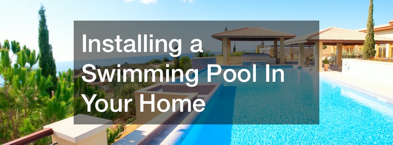 residential pool construction services